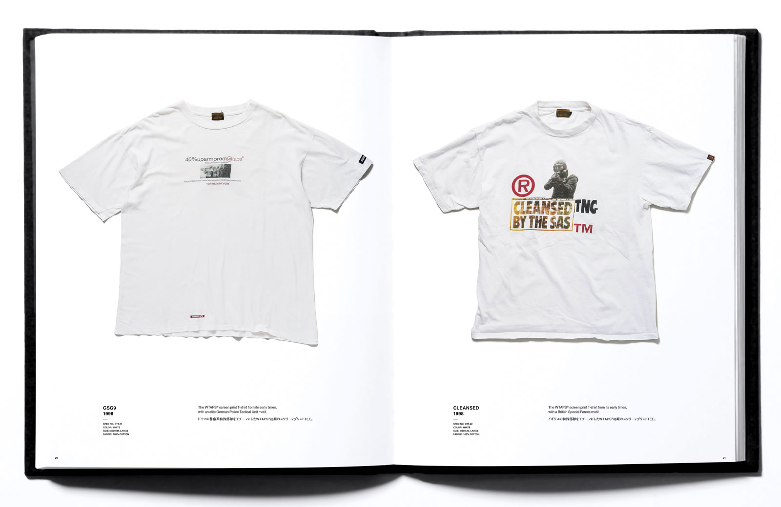 mo'des book 02 WTAPS® 01 西山徹　TETご検討宜しくお願い致します